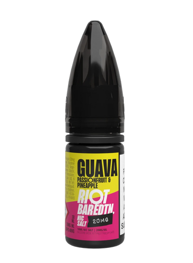 Riot Bar Edition Guava Passionfruit Pineapple Nic Salt E-Liquid (10ml)