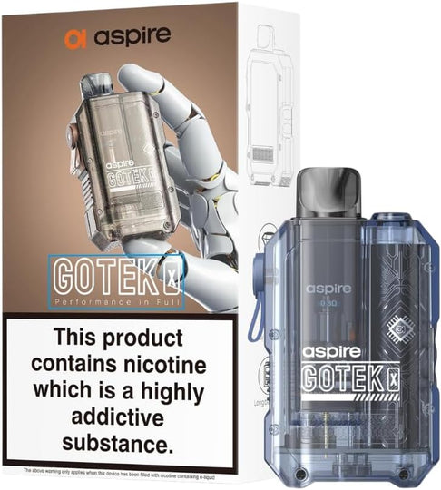 Aspire Gotek X Pod Kit Available At Norwich Vape UK