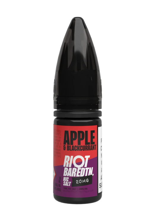 Riot Bar Edition Apple Blackcurrant Nic Salt E-Liquid (10ml)