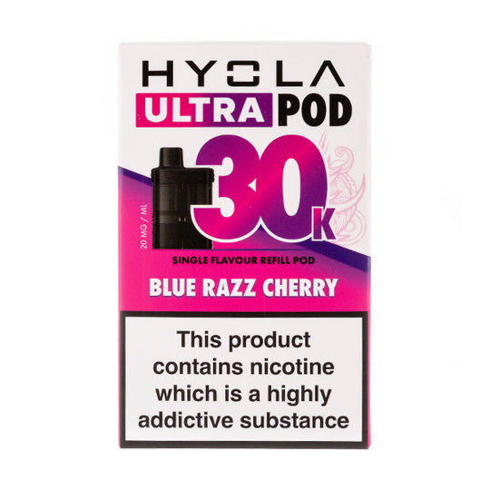 Blue Razz Cherry Hyola Ultra 30K Refill Pack