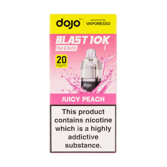 Juicy Peach Dojo Blast 10K Refill Pack