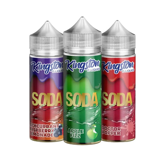 Kingston Soda Shortfill E-liquid 100ml bottle