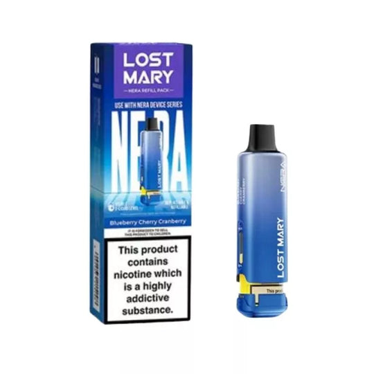 Blueberry Cherry Cranberry Lost Mary NERA 15K Refill Pack
