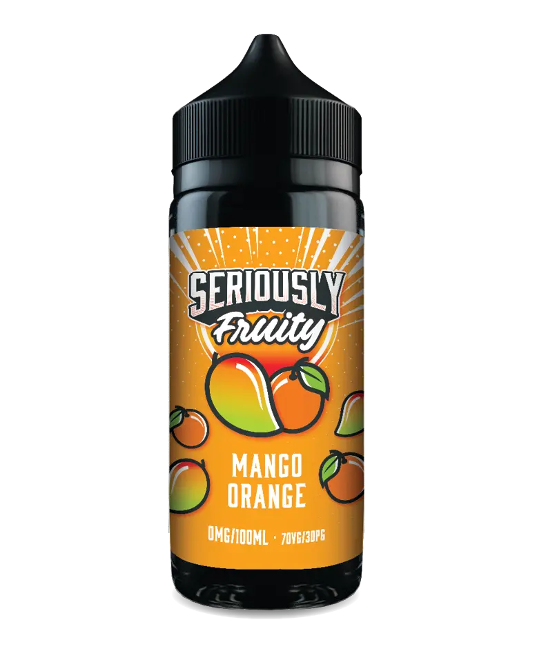 Seriously Fruity Mango Orange E-liquid 100ml Shortfill NorwichVapes