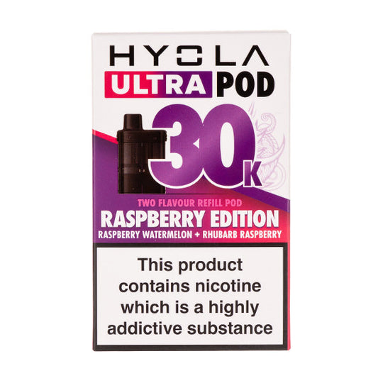 Raspberry Edition Hyola Ultra 30K Refill Pack