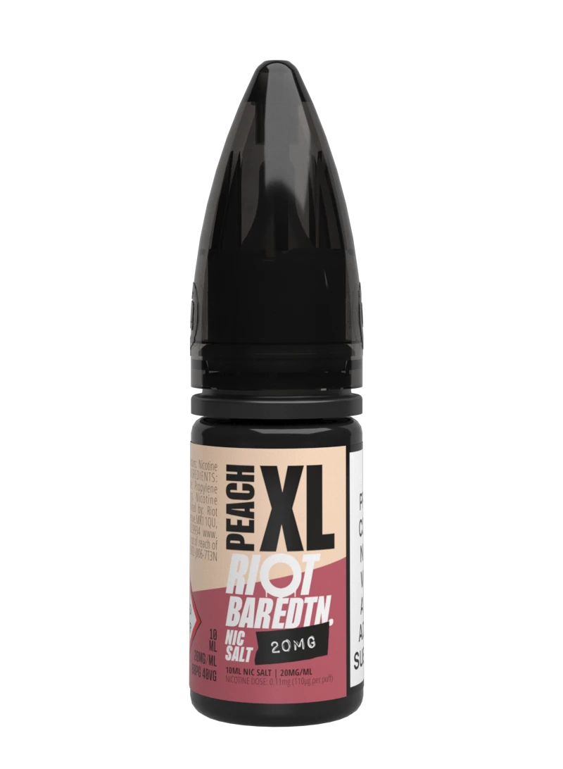 Riot Bar Edition Peach XL Nic Salt E-Liquid (10ml)