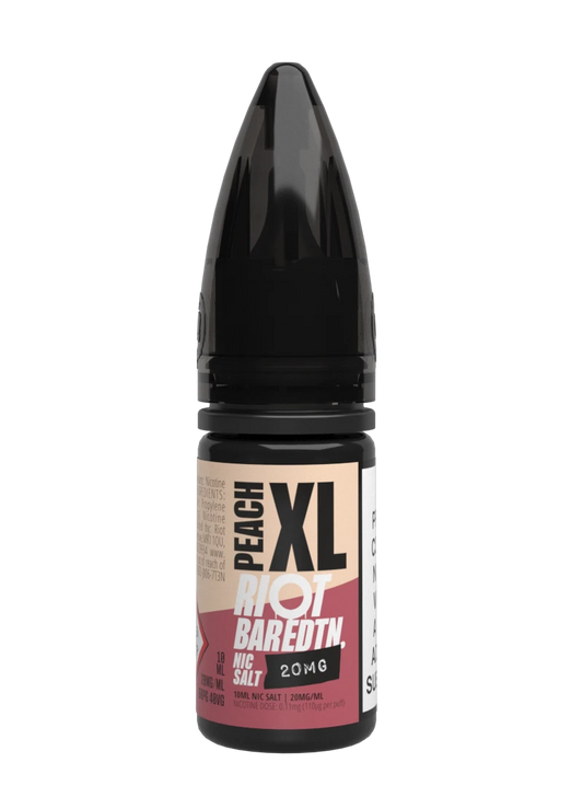 Riot Bar Edition Peach XL Nic Salt E-Liquid (10ml)