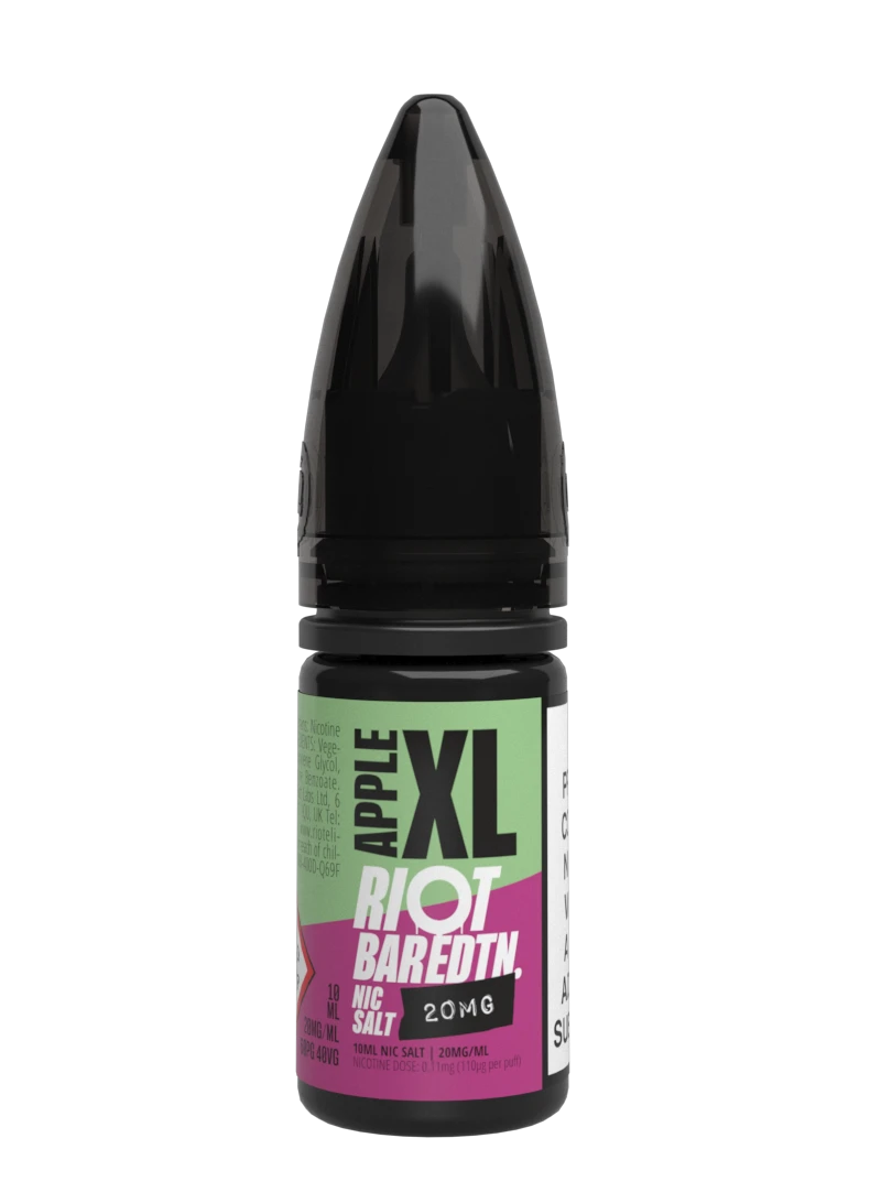 Riot Bar Edition Apple XL Nic Salt E-Liquid (10ml)