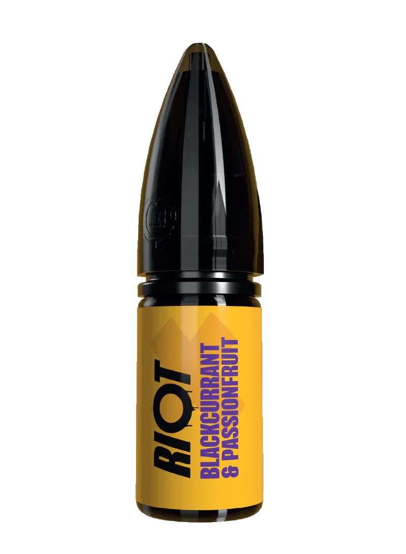 Riot X Blackcurrant Passionfruit Nic Salt E-Liquid (10ml)