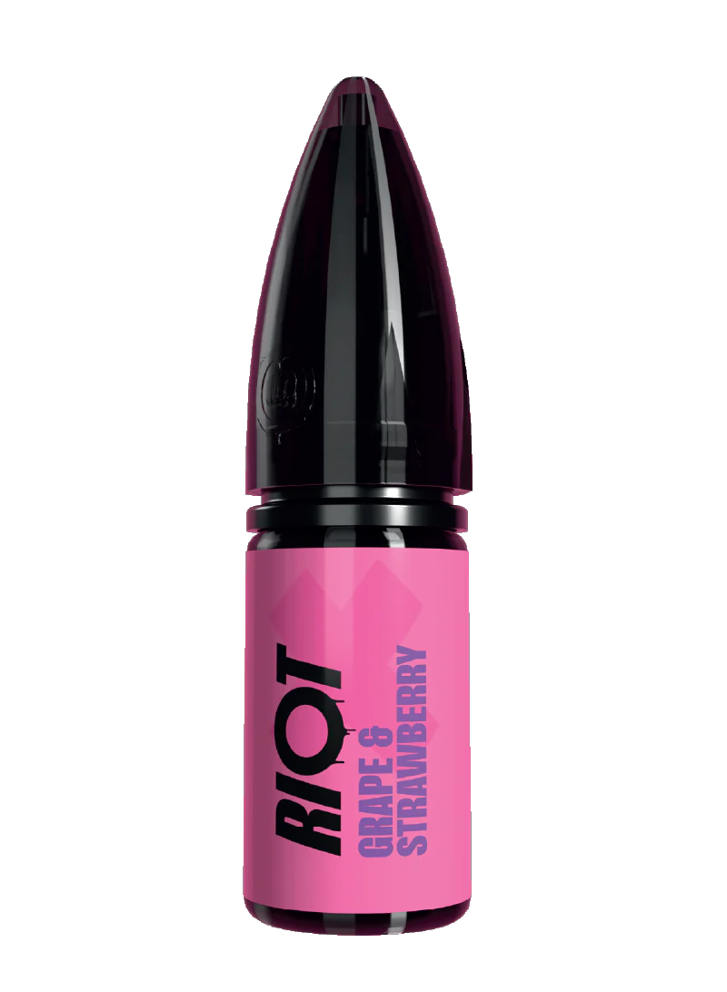 Riot X Grape Strawberry Nic Salt E-Liquid (10ml)