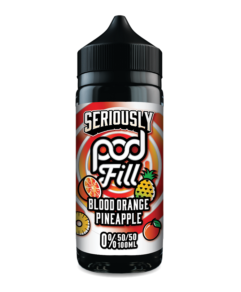 Seriously Pod Fill Blood Orange Pineapple 100ml Shortfill