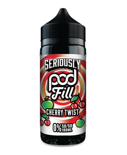 Seriously Pod Fill Cherry Twist 100ml Shortfill