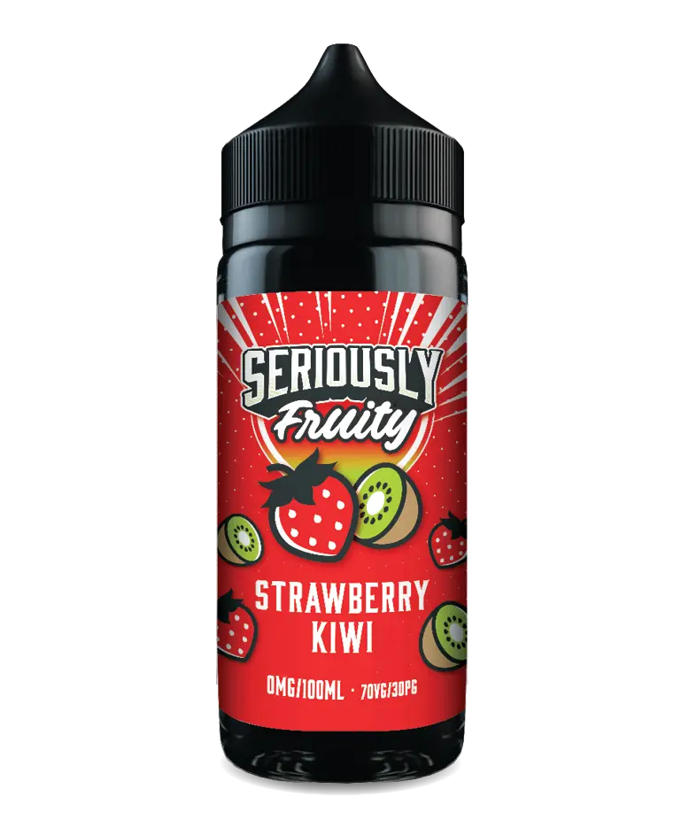 Seriously Fruity Strawberry Kiwi E-liquid 100ml Shortfill NorwichVapes