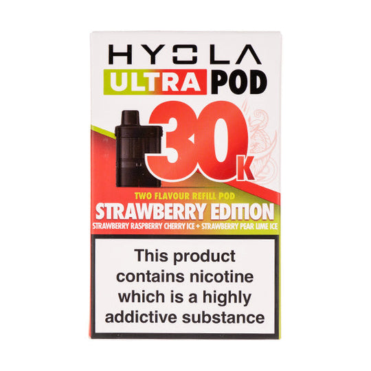 Strawberry Edition Hyola Ultra 30K Refill Pack