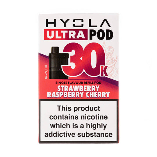 Strawberry Raspberry Cherry Hyola Ultra 30K Refill Pack