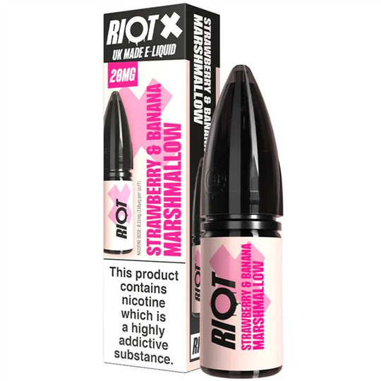 Riot X – Strawberry & Banana Marshmellow