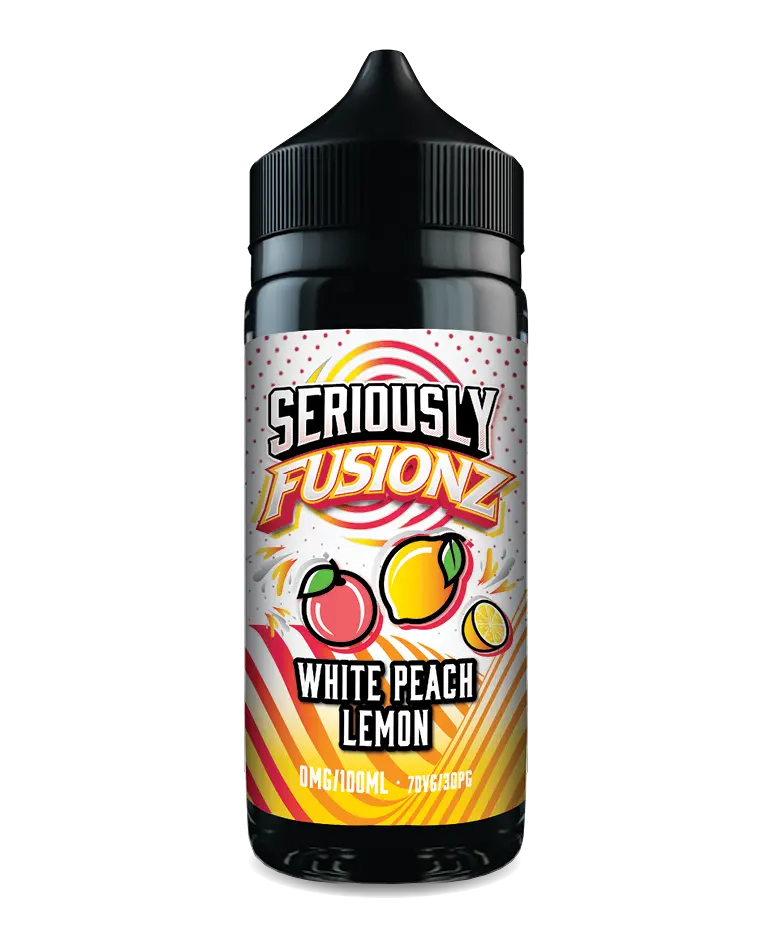Seriously Fusionz White Peach Lemon 100ml Shortfill UK