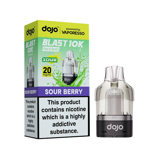 Sour Berry Dojo Blast 10K Refill Pack