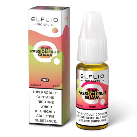 Kiwi Passionfruit Guava Nic Salt By ELFLIQ