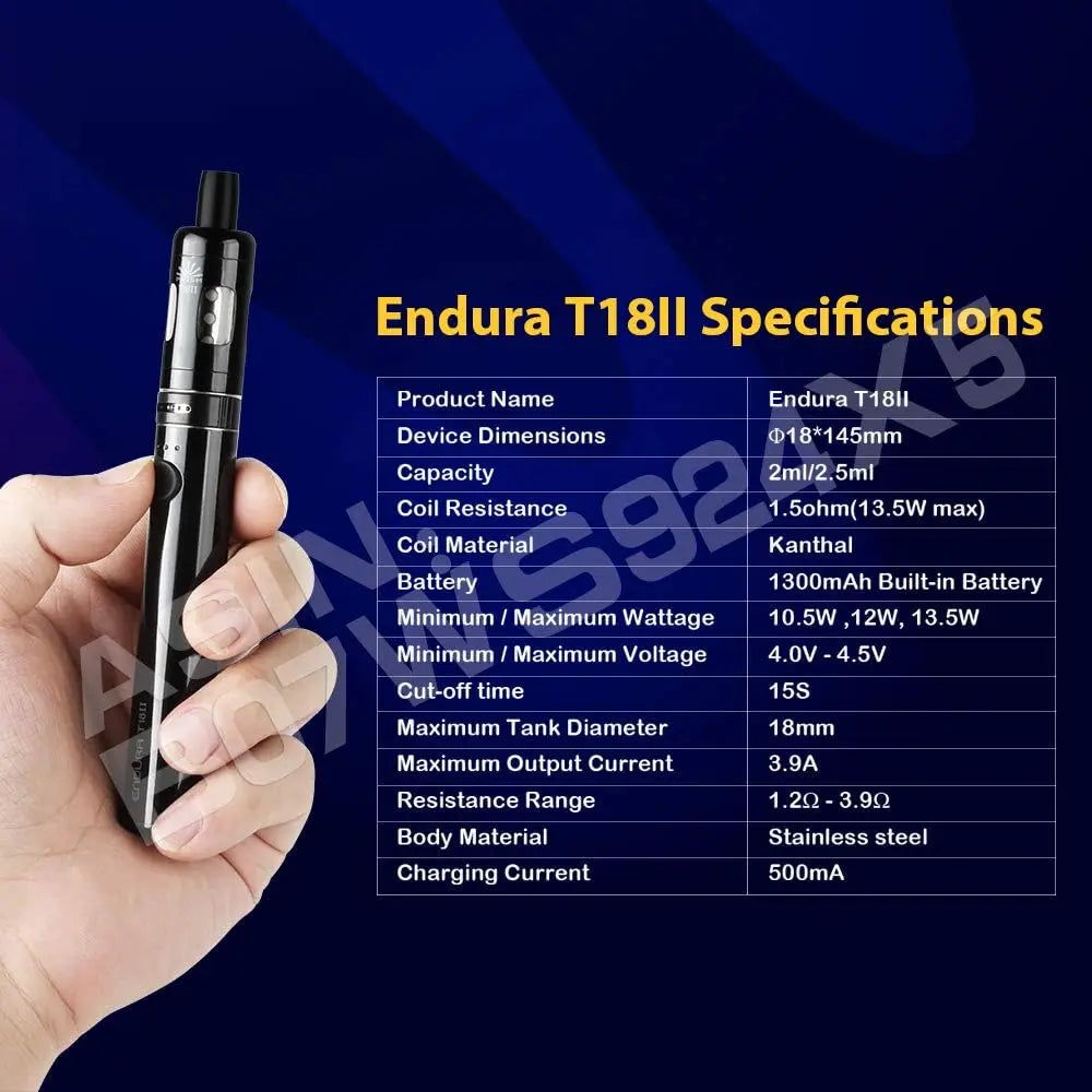Innokin Endura T18II E Cigarette Vape Pen Starter Kit My Store