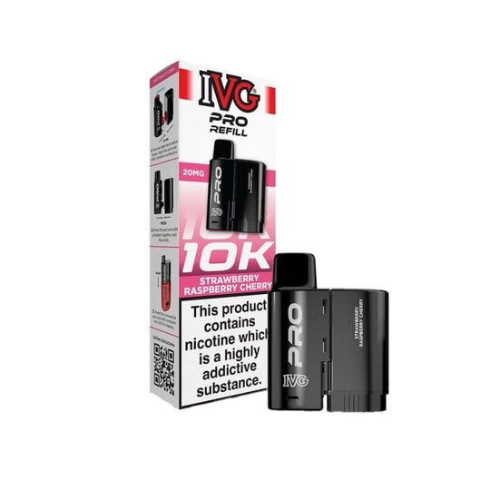 Strawberry Raspberry Cherry IVG Pro 12 Refill Pack