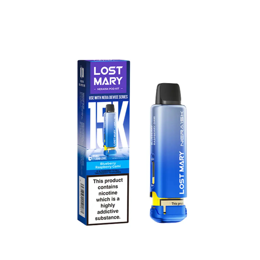 Blueberry Raspberry Gami Lost Mary NERA 15K Refill Pack