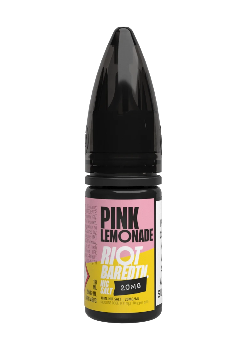Riot Bar Edition Pink Lemonade Nic Salt E-Liquid (10ml)