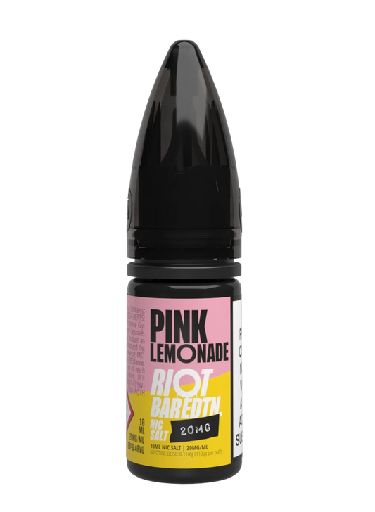 Riot Bar Edition Pink Lemonade Nic Salt E-Liquid (10ml)