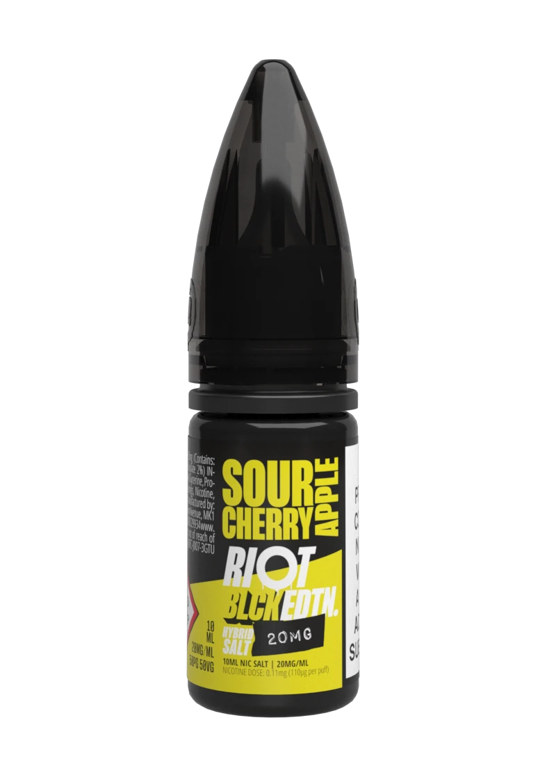 Riot Bar Edition Sour Cherry Apple Nic Salt E-Liquid (10ml)