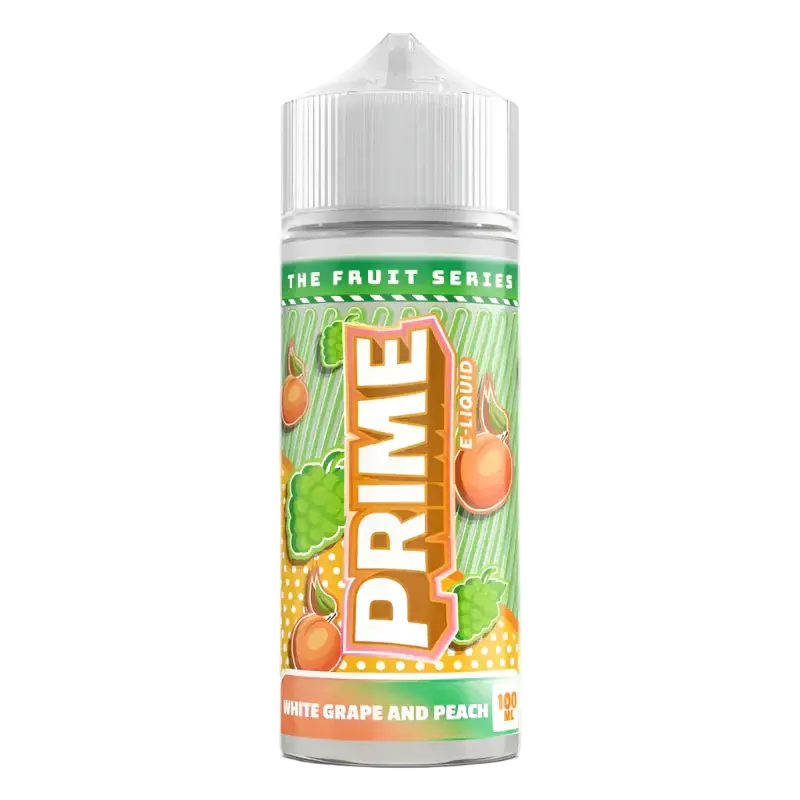 White Grape & Peach by Prime E-Liquid 100ml Shortfill NorwichVapes