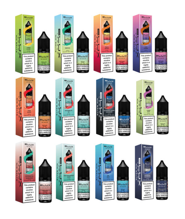 Elux Nic Salts – UK Flavours & Deals
