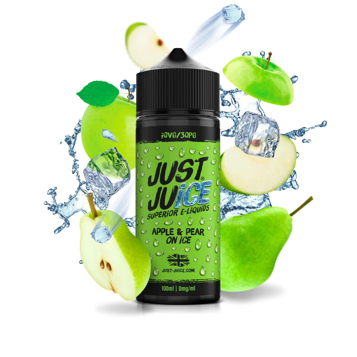 Just Juice Apple & Pear on Ice 100ml Shortfill