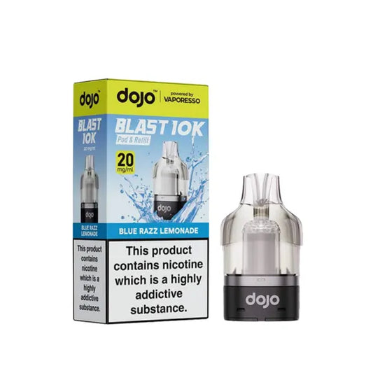 Blue Razz Lemonade Dojo Blast 10K Refill Pack