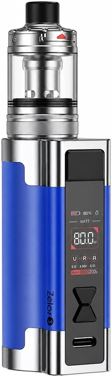 Aspire Zelos 3 Vape Kit Blue Available At Norwich Vape UK