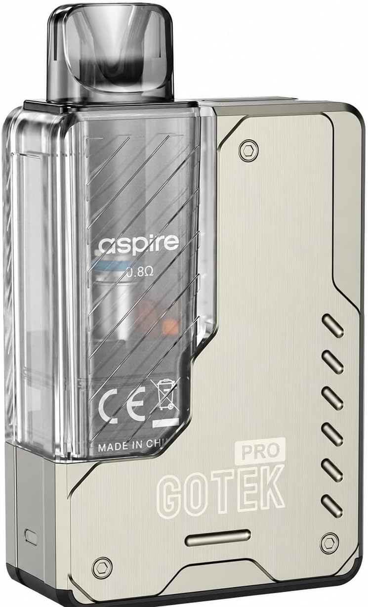 Aspire Gotek Pro Pod Kit Titanium Available At Norwich Vape UK