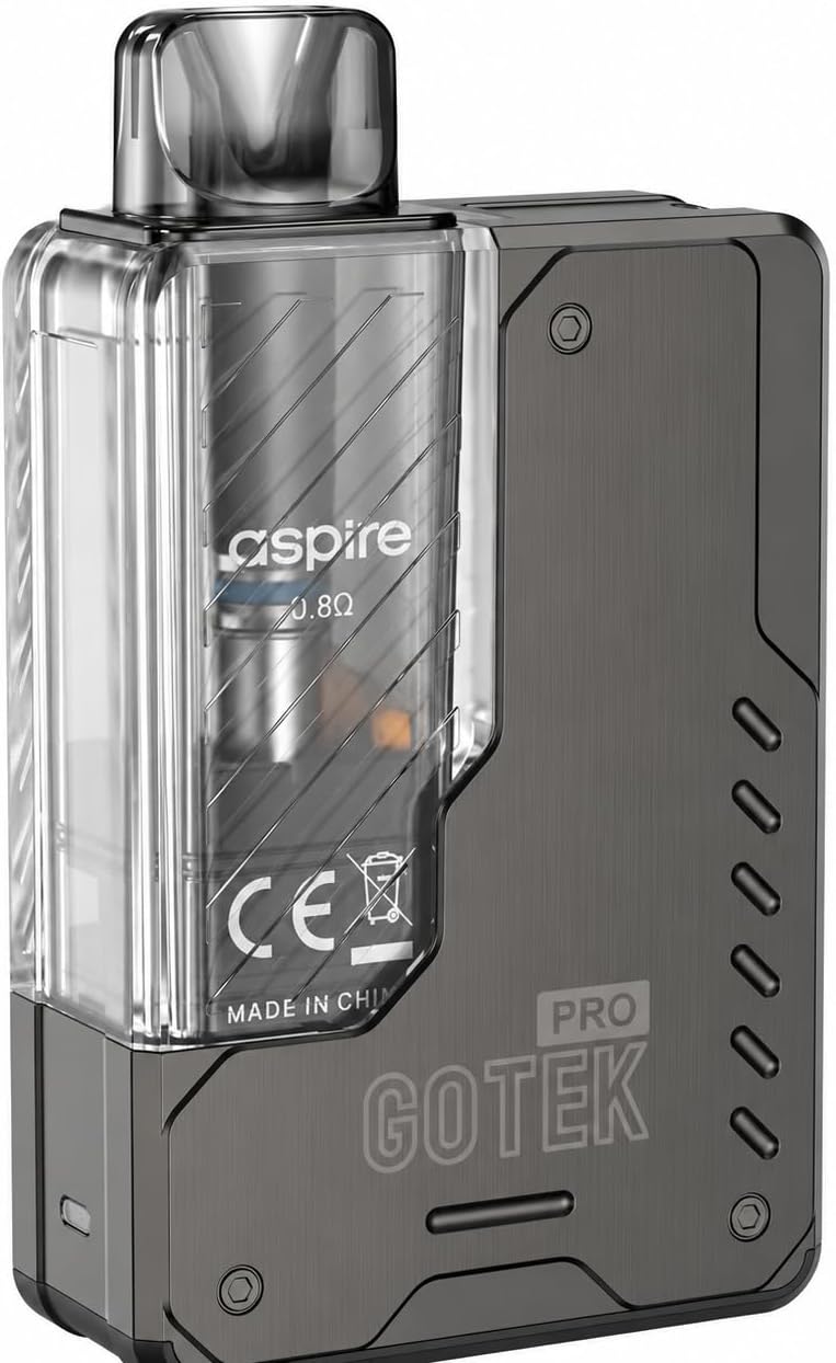 Aspire Gotek Pro Pod Kit Gun Metal Available At Norwich Vape UK