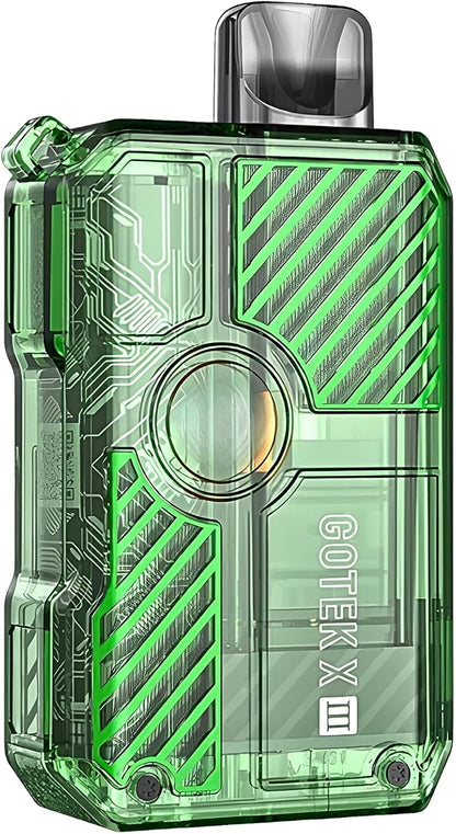 Aspire Gotek X3 Pod Kit Green Available At Norwich Vape UK