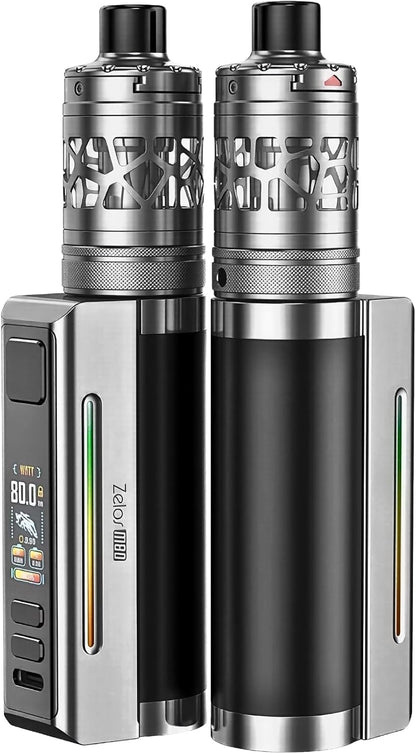 Aspire Zelos M80 Vape Kit Silver Available At Norwich Vape UK