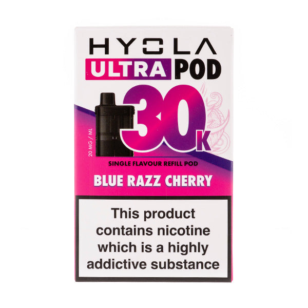 Blue Razz Cherry Hyola Ultra 30K Refill Pack