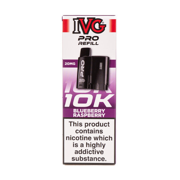 Blueberry Raspberry IVG Pro 12 Refill Pack