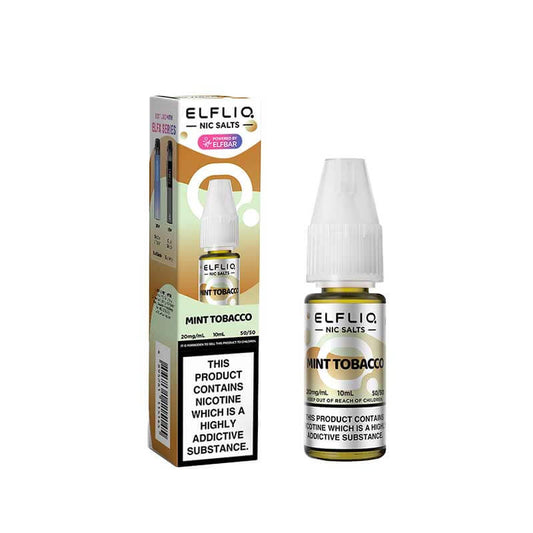 Mint Tobacco Nic Salt By ELFLIQ