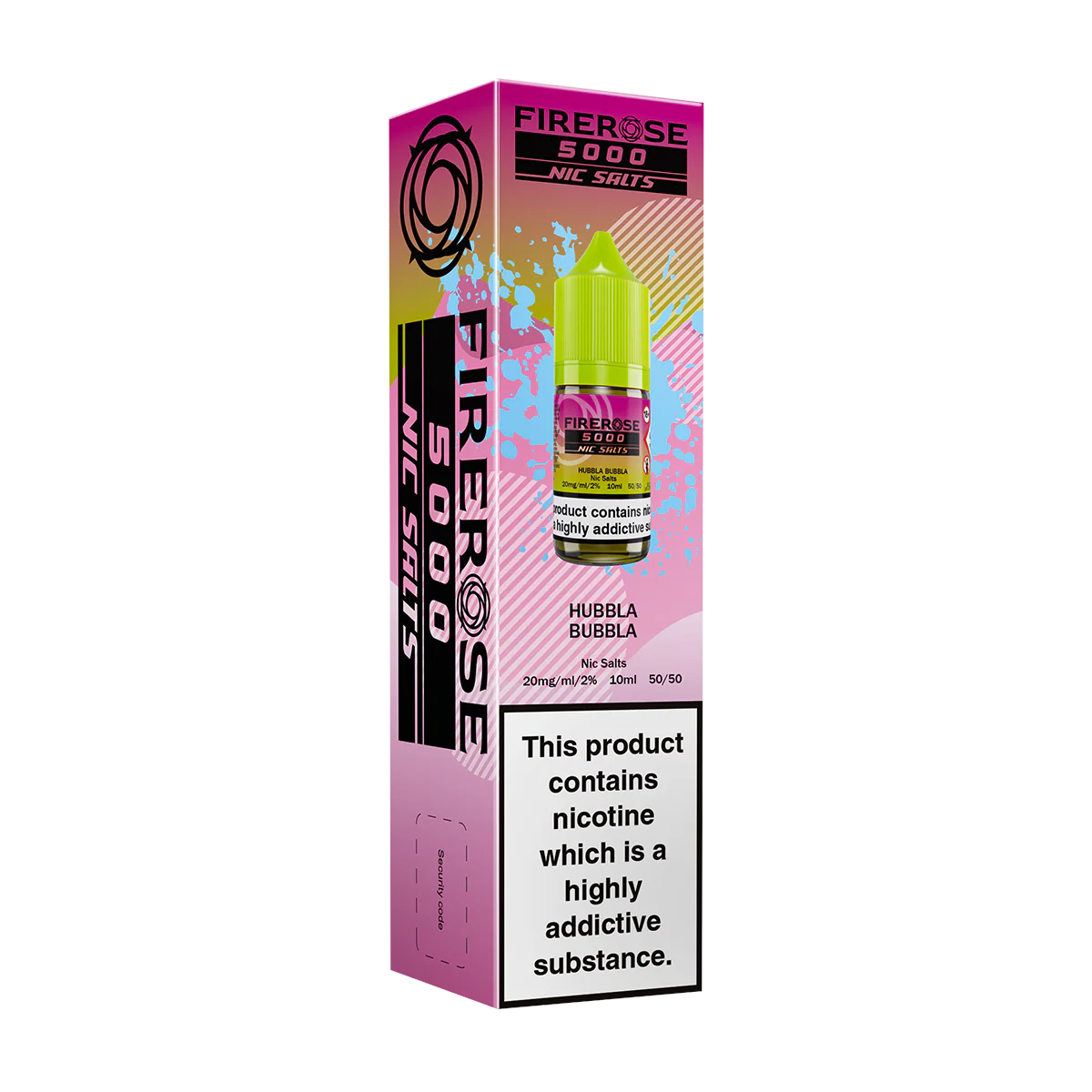 Elux Firerose 5000 Hubbla Bubbla Nic Salt