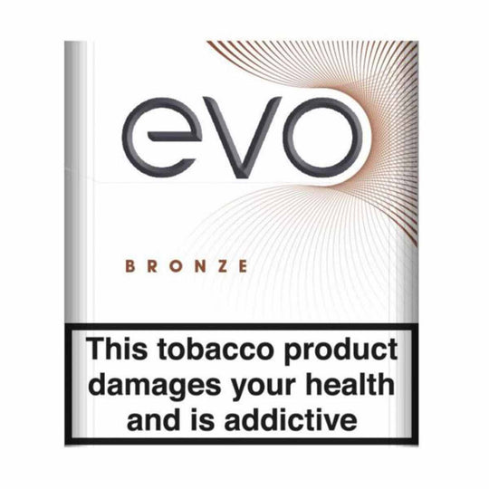 EVO Bronze Tobacco Sticks Pack of 20 – Heated Tobacco Refills Norwich Vape