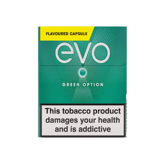 EVO Green Tobacco Sticks – Heated Tobacco Refills (Pack of 20)