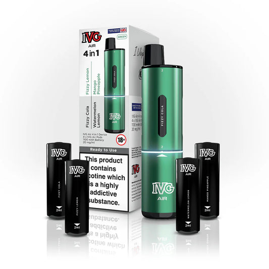 IVG AIR 4 in 1 Green Edition Pod Kit