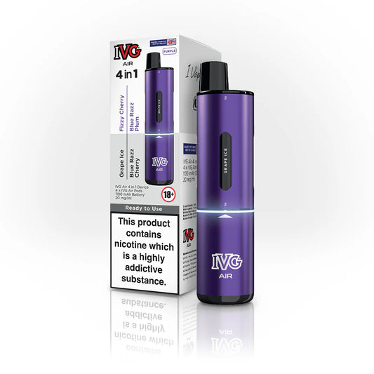 IVG AIR 4 in 1 Purple Edition Pod Kit