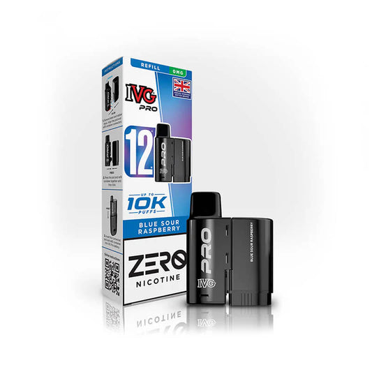 Blue Sour Raspberry IVG Pro 12 Refill Pack