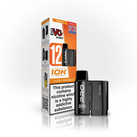 Fizzy Orange IVG Pro 12 Refill Pack