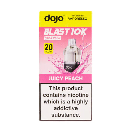 Juicy Peach Dojo Blast 10K Refill Pack