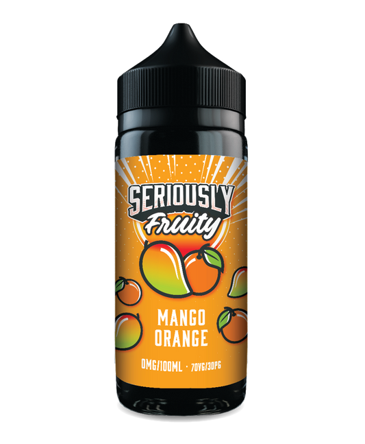 Seriously Fruity Mango Orange E-liquid 100ml Shortfill